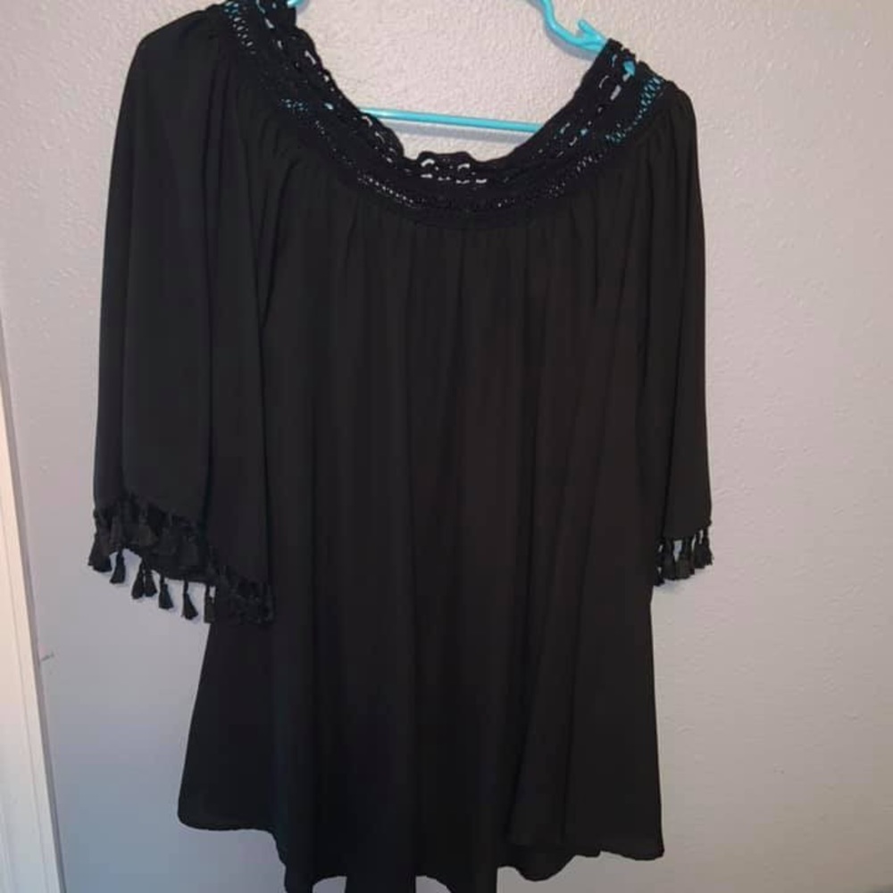 Off the shoulder dress